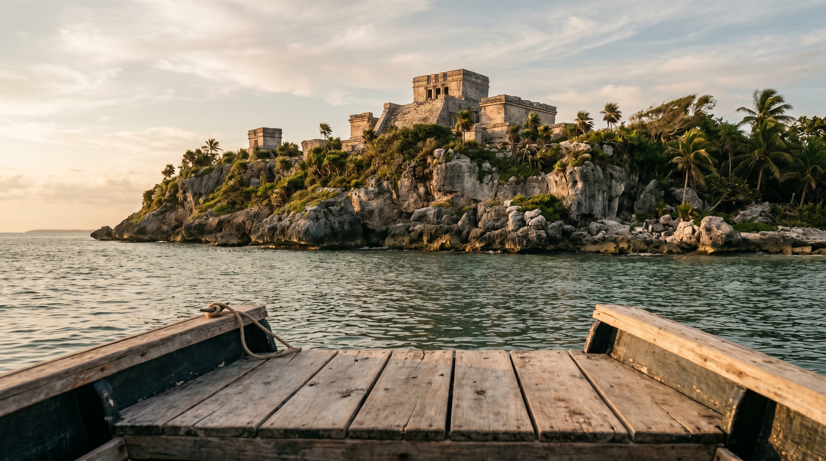 Tulum desde el mar: la postal que los mayas vieron primero